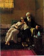 unknow artist Arab or Arabic people and life. Orientalism oil paintings 03 Sweden oil painting artist